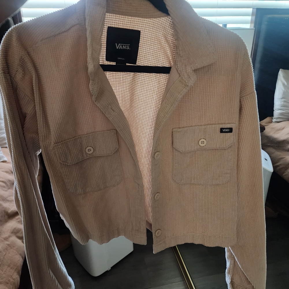 Vans Tan Utility Jacket with Modern Workwear Style